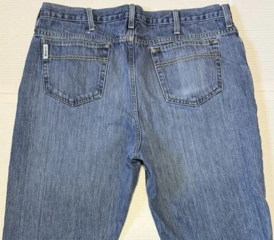 CINCH WHITE LABEL - Pantalones de mezclilla de pierna recta calce relajado para hombre MB92834013 - 38x34 Foto 1 de 4