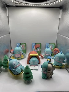 Sanrio Hangyodon Konvolut 6 unverpackte Mystery Figuren ohne Boxen - Bild 1 von 9