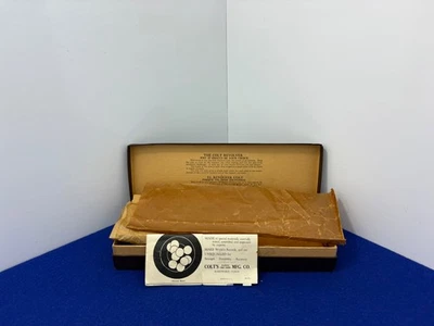Vintage Original Colt Official Police .38 Revolver Factory Box – 6" Barrel - Image 1 of 4