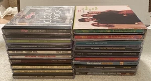 Lot Of 20 Vintage CD Classic 70’s, 80’s, Rock And Roll, Columbia, Island, MCA - Bild 1 von 22