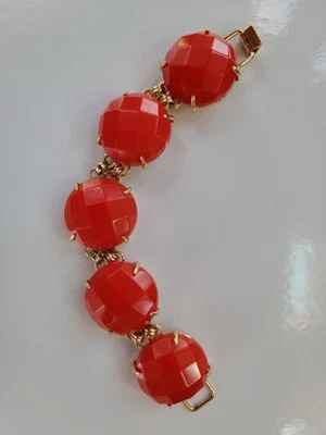 Pulsera Kendra Scott Oro Cassie Con Piedras Rojas Foto 1 de 4