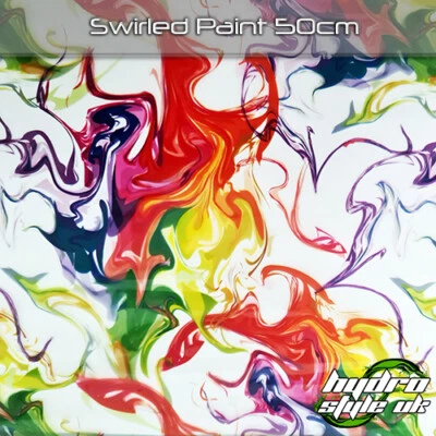 HYDRO STYLE UK Swirled Paint - Hydrographics Film Hydro Dipping Transfer Graphic