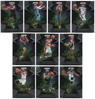2018-19 Panini Prizm Fireworks Complete Set Break - Pick Any - Image 1 of 3