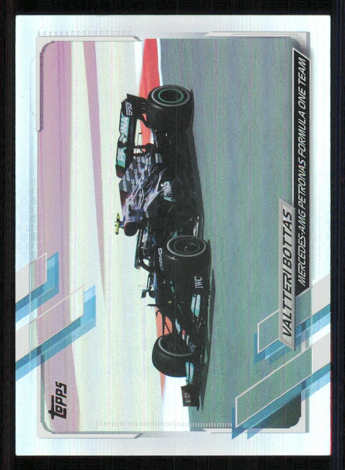 2021 Topps Formula 1 Sparkle Foil #97 Valtteri Bottas/Car - Image 1 of 2