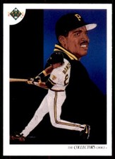 1991 Upper Deck Barry Bonds Baseball Cards #94