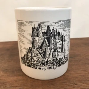 Taza de café Burg Eltz Castle Alemania recuerdo gráfico C6 - Imagen 1 de 6