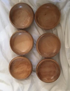 Mid Century Wood And Metal Salad Bowl Set W/2 Utensils - Picture 1 of 5