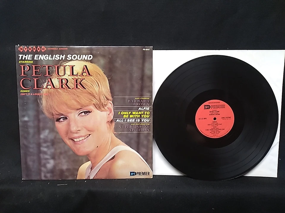 Petula Clark The English Sound Vinyl LP Premier records PS-9016 1967 Foto 1 de 4