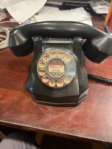 Automatic Electric Monophone Model 40 Chrome Dial Telephone w/ phone jack works! - Picture 1 of 8