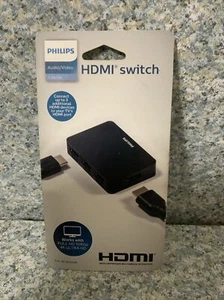 ๐ Philips 3-Device HDMI Switch Audio/Video For All Brands TV ๐FULL HD 1080 - Picture 1 of 2