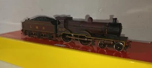 OO gauge WEATHERED Hornby Compound 4-4-0 LMS Maroon 1070 Detailed FAST RUNNER - Imagen 1 de 5