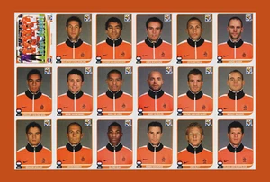 Pegatinas de la Selección Nacional de Holanda - Panini de la Copa Mundial de la FIFA 2010 - Imagen 1 de 2
