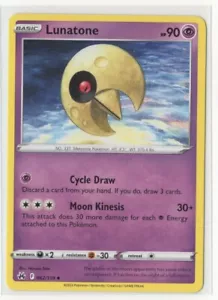 Pokemon Crown Zenith - 062/159 Lunatone - Picture 1 of 1