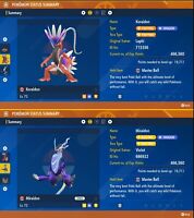 All 6IV Paradox Pokemon Shiny Untouched Koraidon Miraidon Pokemon Scarlet  Violet