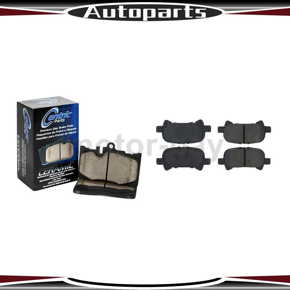 Pastillas de freno delanteras traseras para Toyota Avalon 2004 2003 2002 2001 2000 Centric Foto 1 de 4