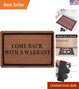Modern Funny Indoor Door Mat - Waterproof Entrance Carpet for Unique Welcome - Picture 1 of 8