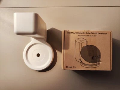 AMAZON ECHO DOT 4 supporto presa ricarica Bianco  - Immagine 1 di 4