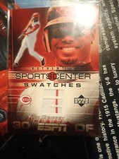2005 Upper Deck ESPN Sportscenter Swatches Ken Griffey Jr #GU-KG HOF