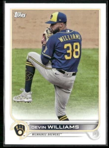2022 Topps Milwaukee Brewers #MIL-13 Devin Williams - Picture 1 of 2