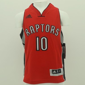 Toronto Raptors Youth Size DeMar DeRozan #10 Adidas Swingman Jersey +2" New