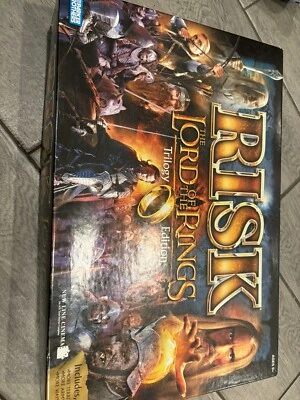Parkers Brothers Risk The Lord Of The Rings Trilogy Edition---Ring Still Sealed - Image 1 of 4