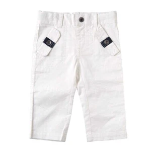 0-6 Month Boys White Pants - Picture 1 of 1