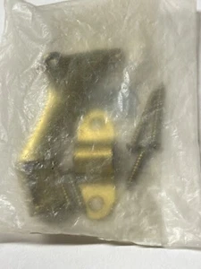 Sterling IL. Handrail Bracket, Bright Brass #741 NOS - Picture 1 of 3