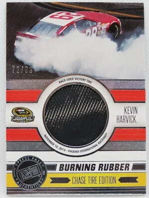 2014 Press Pass Racing NASCAR - Burning Rubber Tire #BRC-KH /99- KEVIN HARVICK - Image 1 of 2