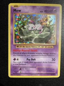 Pokémon TCG Mew XY Evolutions 53/108 Holo Holo Rare - Picture 1 of 4