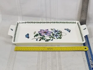 Portmeirion Botanic Garden Sandwich Cheese Platter Tray 11.5”X 5.25” - Picture 1 of 4