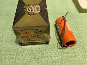 Merit BC-537 Filament Choke 8 Ampere 10uh für Vibrator Batterieeinsatz - Bild 1 von 3
