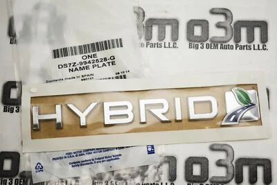 Placa de identificación exterior puerta delantera Ford OEM 07-20 C-Max DS7Z9942528G Foto 1 de 4