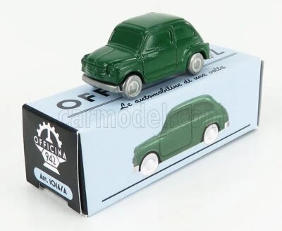 MODELLINO AUTO STATICO FIAT 600 1955 VERDE OFFICINA 942 MODELLISMO scala 1/76 - Immagine 1 di 4