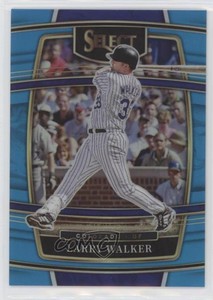 2022 Panini Select Concourse Light Blue Prizm /149 Larry Walker #67 HOF