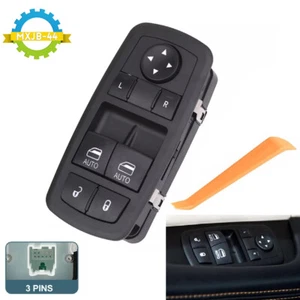 Interruptor de ventana eléctrica principal delantero izquierdo 68183752AB para Dodge Challenger 2015-2017 - Imagen 1 de 9