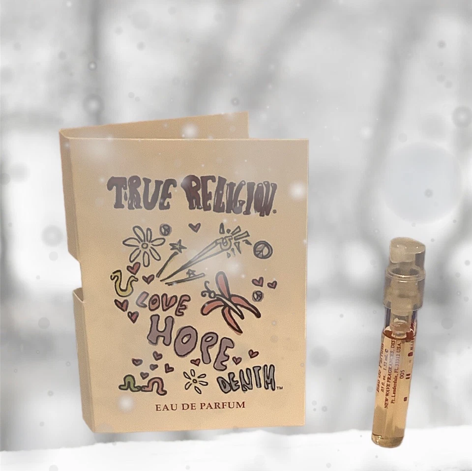 True Religion Love Hope Denim Eau De Parfum Muestra .05 fl oz/1.52 ml ¡NUEVO! Foto 1 de 1