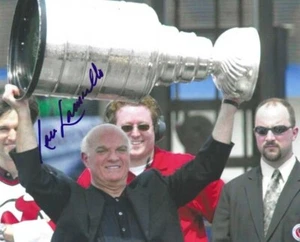  Autographed 8x10 LOU LAMORIELLO New Jersey Devils  photo - w/COA - Picture 1 of 1