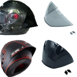 Rear Trim Helmet Spoiler Decoration Spoiler Accessories for SHARK RACE R PRO GP - Picture 1 of 13