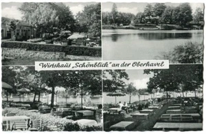 Postal Berlin Hakenfelde Wirtshaus Schönblick an der Oberhavel - Imagen 1 de 1