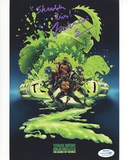 Francois Chau Shredder TMNT Autographed Signed 8x10 Photo ACOA