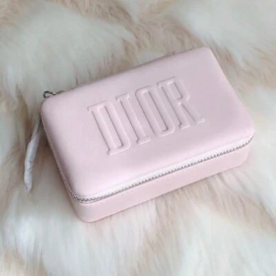 Christian Dior Travel Jewelry Case (Pink) Japanese Limited Edition - Image 1 of 4