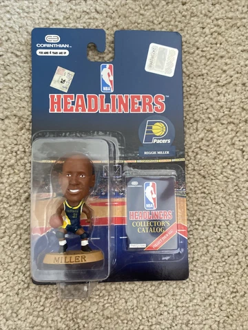 1996 NBA  Corinthian Headliners Reggie Miller  Indiana pacers Box Cover