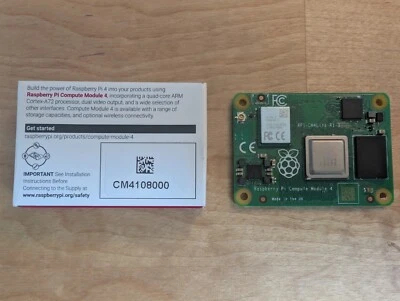 Raspberry Pi Compute Module 4, Wireless, 8GB Lite - CM4108000 - Image 1 of 4