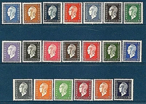 SERIE DE TIMBRES N° 682-701 NEUF ** - MARIANNE DE DULAC DE LONDRES - Photo 1/1