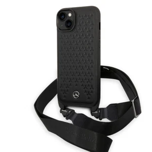 Mercedes-Benz Coque arri�re en TPU pour iPhone 14 - Star Pattern - Noir - Imagen 1 de 4
