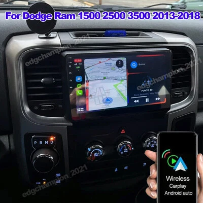 Coche estéreo Android 13 para Dodge RAM 1500 2500 3500 2013 2014 2015 2016 2017 2018 Foto 1 de 4