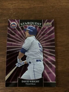 2009 Upper Deck Starquest Rare #SQ9 David Wright - Picture 1 of 2