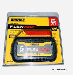 (1) DEWALT DCB606-1 20V 60V FLEXVOLT Li-Ion 6.0 AH Battery packs NEW IN PACK. ⚡️ - Picture 1 of 3