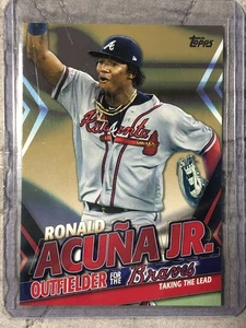 2020 Topps Update #TRA-12 Ronald Acuña Jr. Atlanta Braves Limited Print /50 - Bild 1 von 3