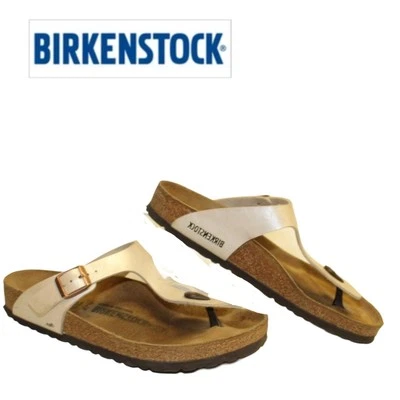Sandalias Birkenstock GIZEH crema perla damas 9 40 EXCELENTES  Foto 1 de 4